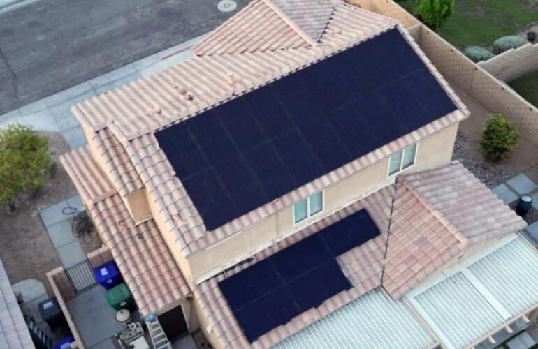 installing 36 solar panels backup power