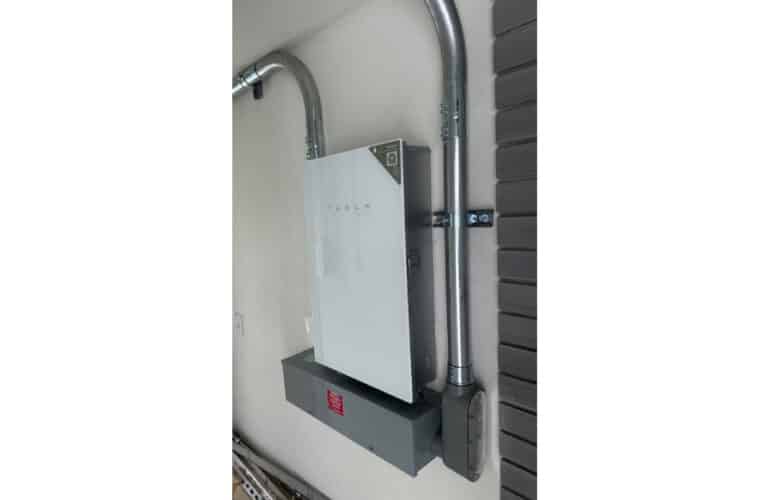 tesla powerwall battery installation